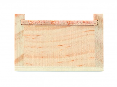 Logo trade promotional product photo of: Stationery set in wooden box