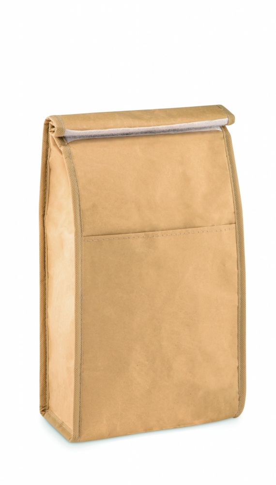 Logo trade promotional giveaways picture of: Woven paper 3L lunch bag