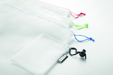 Logo trade promotional product photo of: Set of 3 RPET mesh food bags