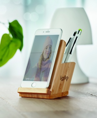 Logotrade promotional merchandise picture of: Wireless charger pen holder 5W BAICOI