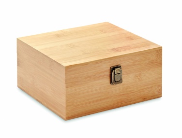 Logotrade promotional merchandise photo of: Whisky set in bamboo box