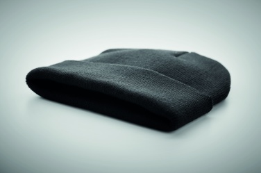 Logo trade business gift photo of: Beanie in RPET with cuff
