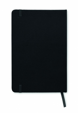 Logo trade business gifts image of: A5 RPET notebook 80 lined