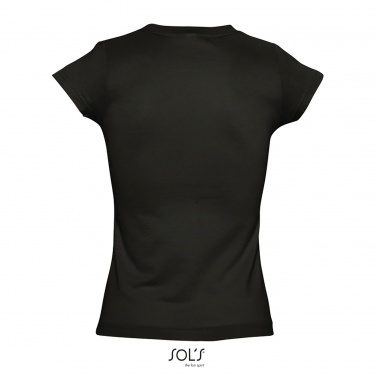 Logo trade corporate gift photo of: MOON WOMEN T-SHIRT 150g