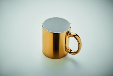 Logo trade promotional gift photo of: Ceramic mug metallic 300 ml