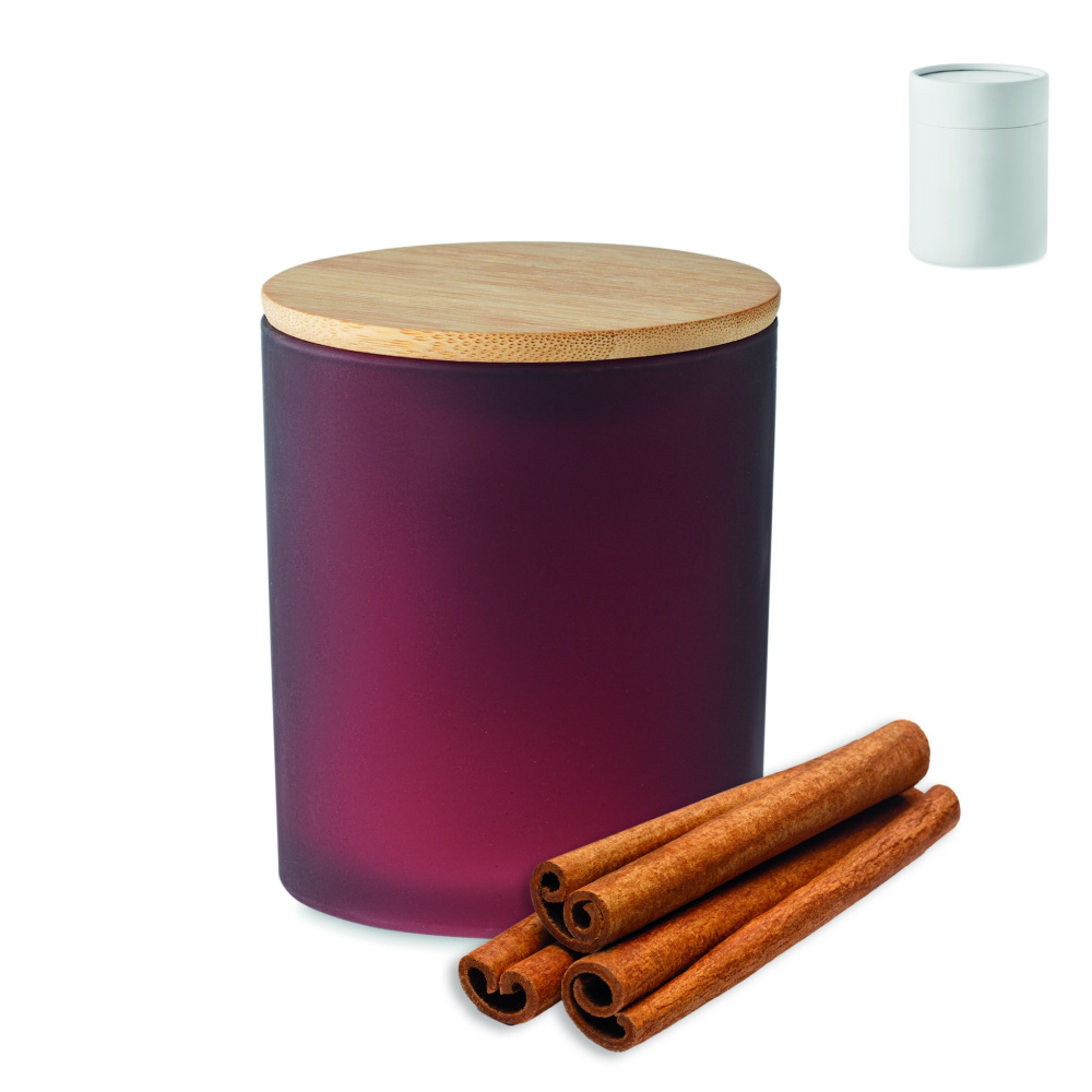Logotrade promotional gift picture of: Plant based wax candle 200 gr
