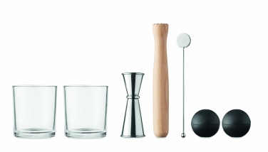 Logotrade advertising products photo of: Set of 7 pieces cocktail set