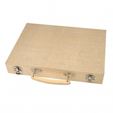 Logo trade promotional items image of: Big wooden painting set MAXI