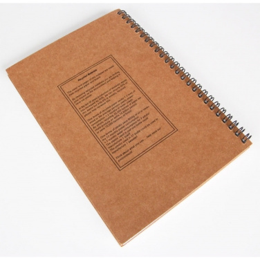 Logotrade promotional giveaway image of: A5 ECO Notepad KENTWOOD