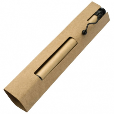 Logo trade business gifts image of: Cardboard ballpen CRAMLINGTON