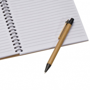 Logo trade promotional gift photo of: A6 ECO Notepad KEYSTONE