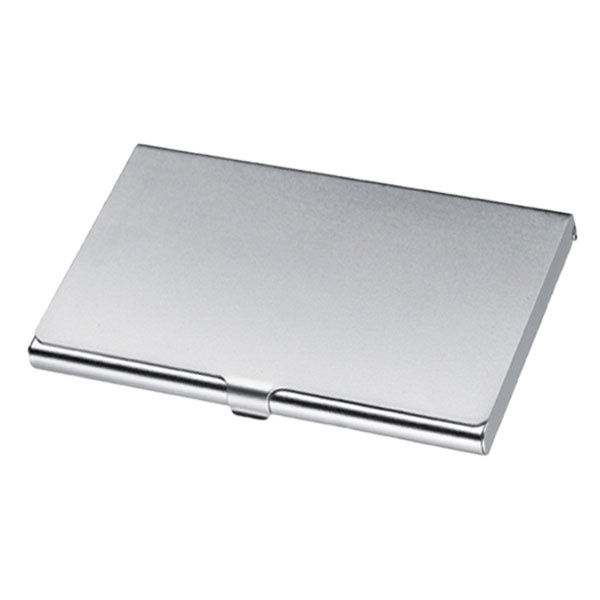 Logo trade promotional items picture of: Metal business card holder CORNWALL