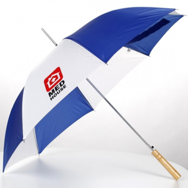 Logo trade business gift photo of: Automatic walking-stick umbrella AIX-EN-PROVENCE