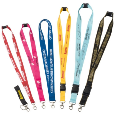 Logo trade promotional giveaway photo of: Lanyard NAGASAKI