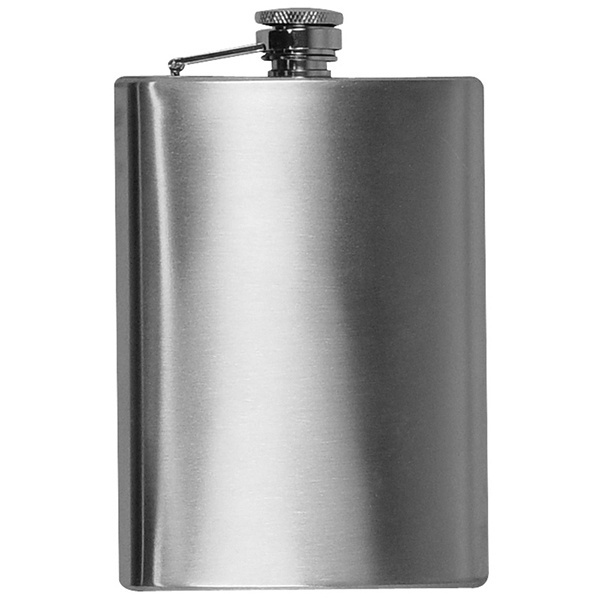 Logotrade advertising product picture of: Stainless steel hip flask KANSAS CITY 237 ml