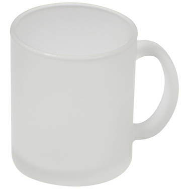 Logotrade promotional gift image of: Glass coffee mug GENEVA 300 ml