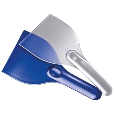 Logo trade promotional merchandise photo of: Plastic ice scraper HULL