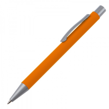 Logotrade promotional merchandise photo of: Metal ballpen soft touch ABU DHABI