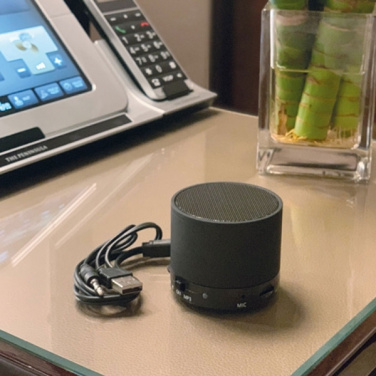 Logotrade promotional item image of: Mini Bluetooth speaker HAWICK