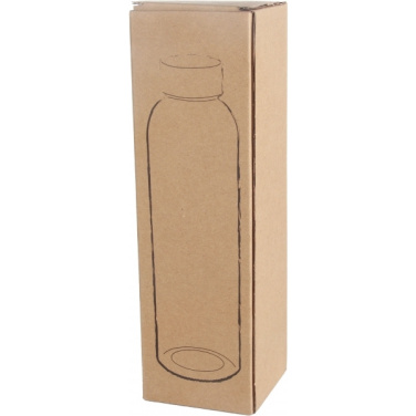 Logotrade promotional item picture of: Glass bottle INDIANOPOLIS 550 ml