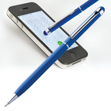 Logotrade advertising product image of: Metal ballpen with touch pen NEW ORLEANS