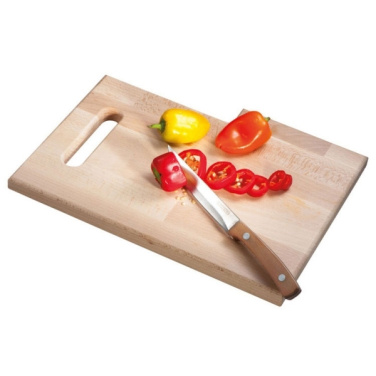 Logotrade promotional gift image of: Wooden board with knife LIZZANO