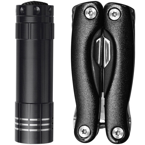 Logotrade promotional gift image of: Set torch and multitool OAKLAND