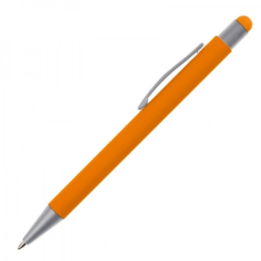 Logotrade advertising product image of: Metal ballpen touch pen soft touch SALT LAKE CITY