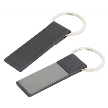 Logotrade promotional item picture of: Keyring with mirror effect PENRITH