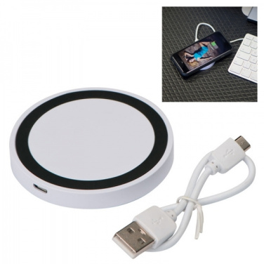 Logo trade corporate gift photo of: Induction charger KARTHAGO