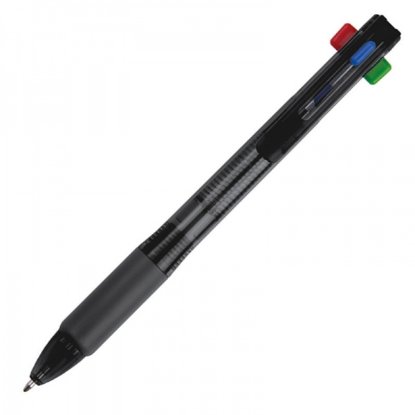 Logotrade promotional merchandise photo of: Plastic ballpen 4in1 NEAPEL