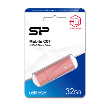 Logo trade advertising product photo of: PENDRIVE SILICON POWER MOBILE - C07 3.2 32GB