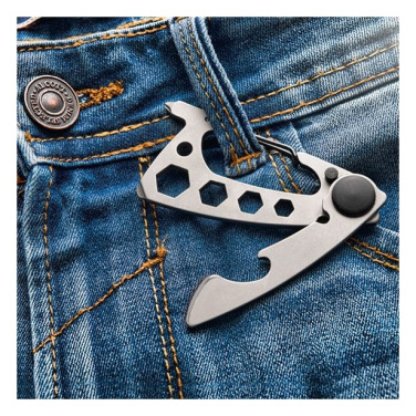 Logotrade business gift image of: Multifunctional tool BURUNDI Schwarzwolf