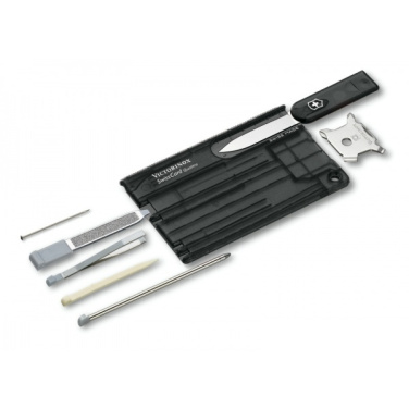 Logo trade promotional gift photo of: SwissCard Quattro Victorinox