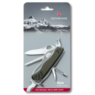 Logotrade promotional giveaway image of: Pocket knife Soldier's Knife 08 Victorinox