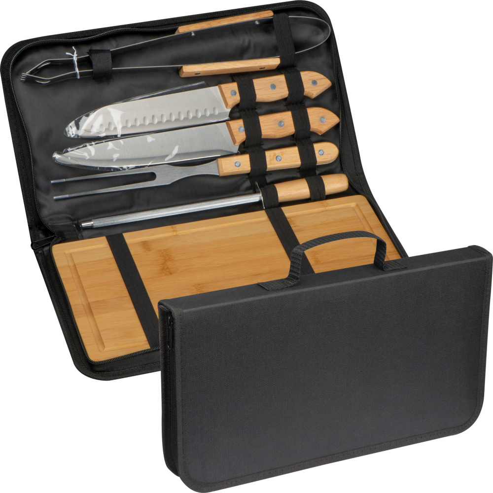 Logo trade promotional items picture of: Barbecue set EINDHOVEN