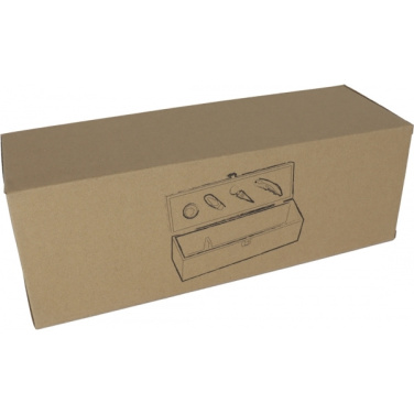 Logo trade advertising product photo of: Wooden wine box SAINT-ETIENNE
