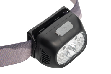 Logotrade promotional item picture of: Head lamp HERLEN Schwarzwolf