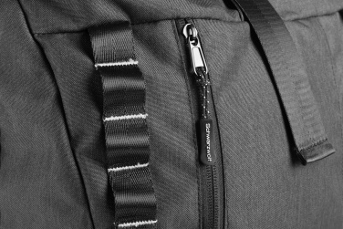 Logo trade promotional giveaway photo of: Rolltop backpack ELBERT Schwarzwolf