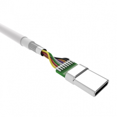 Logotrade promotional giveaway picture of: Data transfer cable LK10 Type - C Quick Charge 3.0