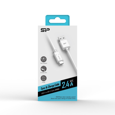 Logo trade advertising product photo of: Data transfer cable LK10 Type - C Quick Charge 3.0