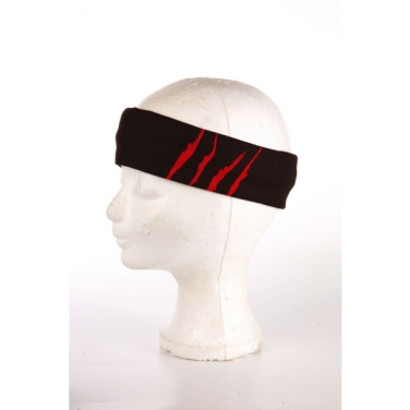 Logo trade promotional merchandise photo of: Multifunction bandana BANDANA Schwarzwolf