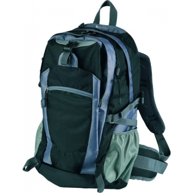 Logo trade promotional merchandise image of: Backpack MATTERHORN Schwarzwolf