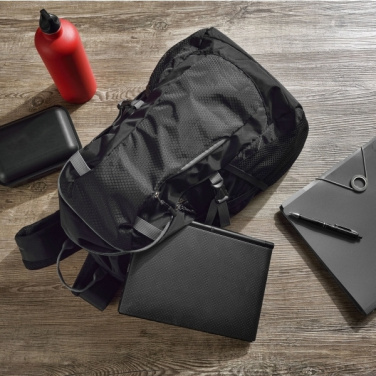 Logo trade business gift photo of: Backpack ORIZABA Schwarzwolf