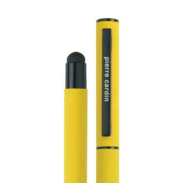 Logo trade promotional gifts image of: Roller touch pen, soft touch CELEBRATION Pierre Cardin