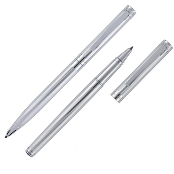 Logotrade promotional merchandise image of: Writing set ballpoint pen & roller RENEE Pierre Cardin