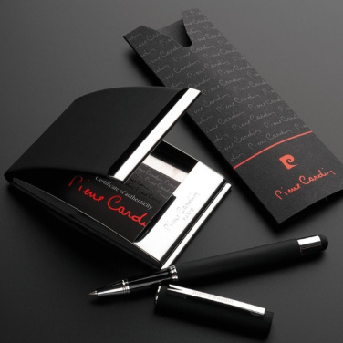 Logo trade promotional giveaways image of: Set cardholder & roller CONCORDE Pierre Cardin