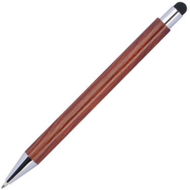 Logotrade promotional giveaway picture of: Wooden ballpen BILZEN