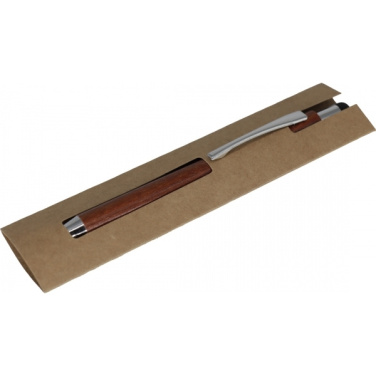Logotrade promotional items photo of: Wooden ballpen BILZEN