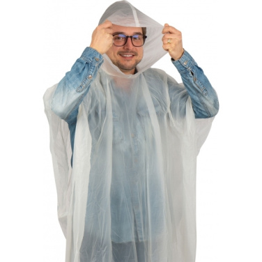 Logo trade advertising products image of: Rain poncho FLEURUS